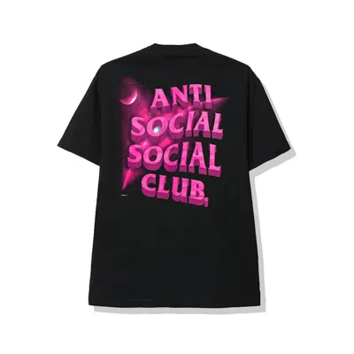 Pre-owned Anti Social Club Men's  Sr88 Tee Shirt In Black
