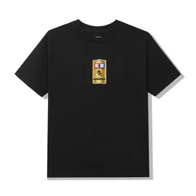 Pre-owned Anti Social Club Men's  Straight To Voicemail T-shirt In Black