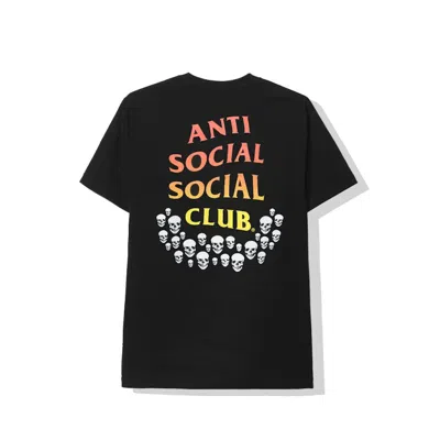 Pre-owned Anti Social Club Men's  Tanner Tee Shirt In Black