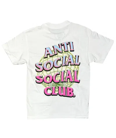 Pre-owned Anti Social Club Men's  Technologies Inc. 2001 T-shirt In White