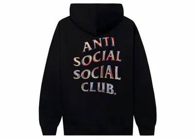 Pre-owned Anti Social Club Men's  Temporary Memory Hoodie In Black