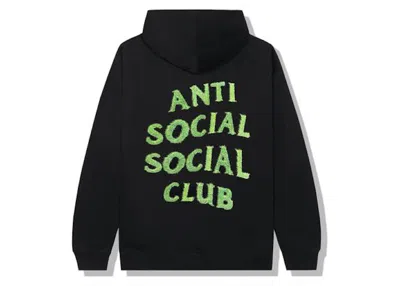 Pre-owned Anti Social Club Men's  The Hills Hoodie In Black