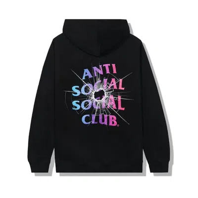 Pre-owned Anti Social Club Men's  Theories Hoodie In Black