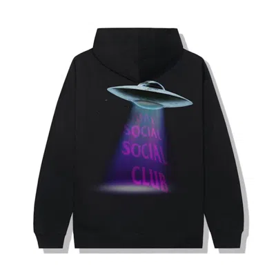Pre-owned Anti Social Club Men's  Thoughts Hoodie In Black
