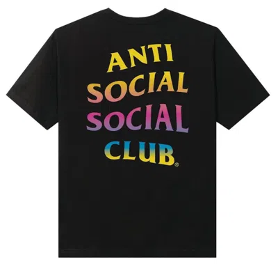 Pre-owned Anti Social Club Men's  Three Evils T-shirt In Black