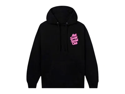 Pre-owned Anti Social Club Men's  Timeless Hoodie In Black