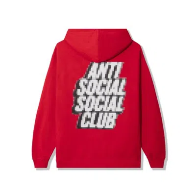 Pre-owned Anti Social Club Men's  Tokyo Hoodie In Red