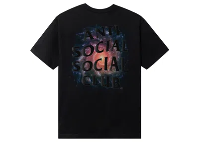 Pre-owned Anti Social Club Men's  Tonight, I'll Sit… Tee Shirt In Black