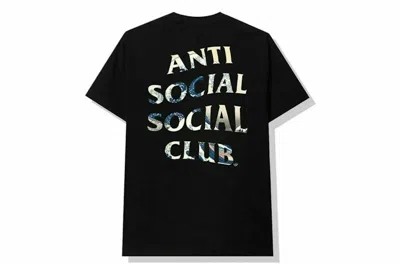 Pre-owned Anti Social Club Men's  Tonkotsu Tee Shirt In Black