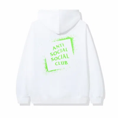 Pre-owned Anti Social Club Men's  Toy Hoodie In White