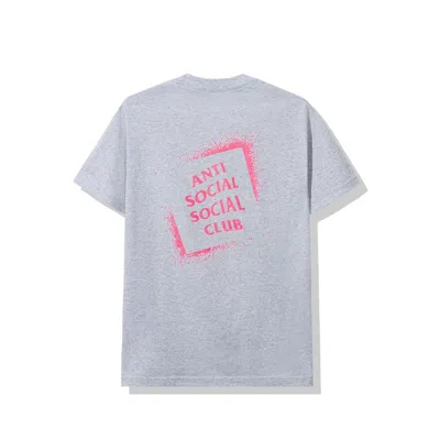 Pre-owned Anti Social Club Men's  Toy Tee Shirt In Grey