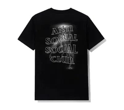 Pre-owned Anti Social Club Men's  Twisted Tee Shirt In Black