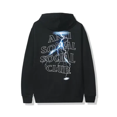 Pre-owned Anti Social Club Men's  Twister Hoodie (fw19) In Black