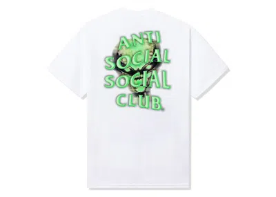 Pre-owned Anti Social Club Men's  Uap Tee Shirt In White