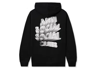 Pre-owned Anti Social Club Men's  Unbearable Hoodie In Black