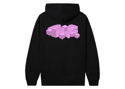 Pre-owned Anti Social Club Men's  Uncertainty Hoodie In Black