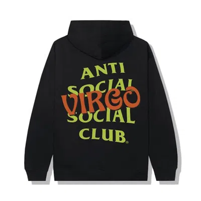 Pre-owned Anti Social Club Men's  Virgo Hoodie In Black