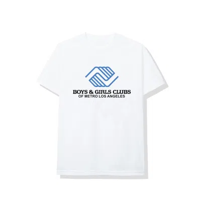 Pre-owned Anti Social Club Men's  X Bgcmla Tee Shirt In White