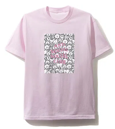 Pre-owned Anti Social Club Men's  X Bt21 What You Need Tee Shirt (fw19) In Pink