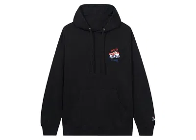 Pre-owned Anti Social Club Men's  X Case Study Flag Hoodie In Black