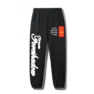 Pre-owned Anti Social Club Men's  X Cpfm Sweatpants In Black