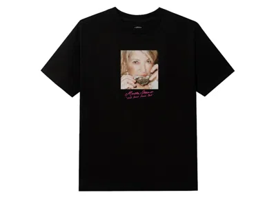 Pre-owned Anti Social Club Men's  X Martha Stewart Oyster Tee Shirt In Black