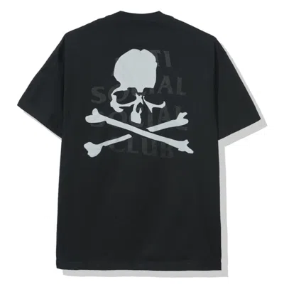 Pre-owned Anti Social Club Men's  X Mastermind Tee Shirt (fw19) In Black