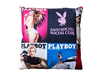 Pre-owned Anti Social Club Men's  X Playboy Of The Year Pillow