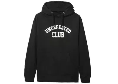 Pre-owned Anti Social Club Men's  X Undefeated Hoodie In Black
