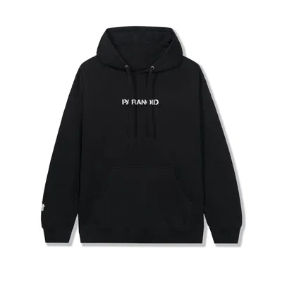 Pre-owned Anti Social Club Men's  X Undefeated Paranoid Hoodie In Black