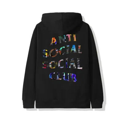 Pre-owned Anti Social Club Men's  Yakisoba Hoodie In Black