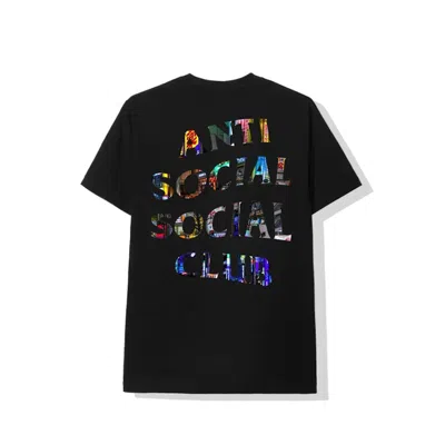 Pre-owned Anti Social Club Men's  Yakisoba T-shirt In Black