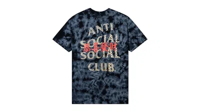 Pre-owned Anti Social Club Men's  Year Of The Snake Calm Tee Shirt In Black