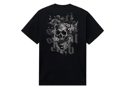 Pre-owned Anti Social Club Men's  Your Majesty Tee Shirt In Black