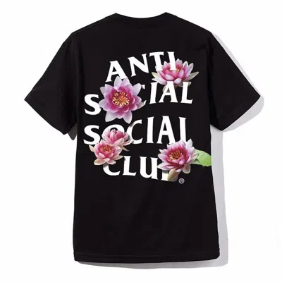Pre-owned Anti Social Club Men's  Zen Out T-shirt In Black