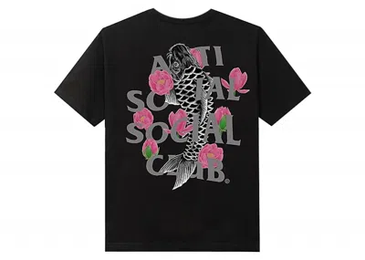 Pre-owned Anti Social Club Ornamental 3m Tee Shirt In Black