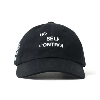 Pre-owned Anti Social Club Spiral Cap In Black