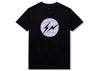 Pre-owned Anti Social Club X Fragment Called Interference Tee Shirt (fw22) In Black