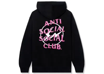 Pre-owned Anti Social Club X Fragment Precious Petals Hoodie (fw22) In Black Pink In Multi