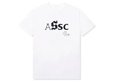 Pre-owned Anti Social Club X Fragment Type A Tee Shirt (fw22) In White