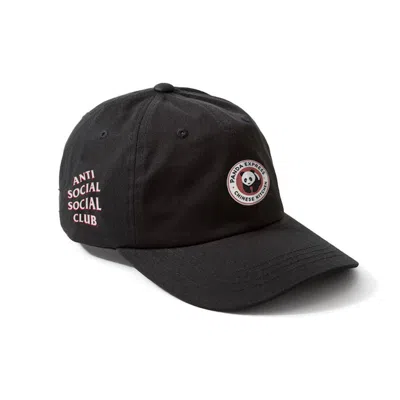 Pre-owned Anti Social Club X Panda Cap In Black
