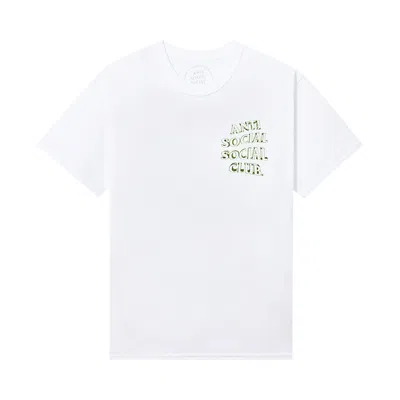 Pre-owned Anti Social Social Club 3d Mind Games Tee 'white' | Men's Size Xl