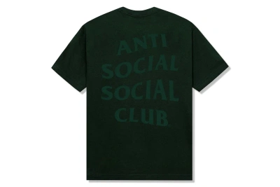 Pre-owned Anti Social Social Club Analogous Tee Forest Green