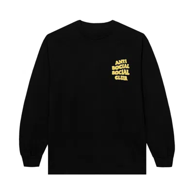 Pre-owned Anti Social Social Club Anthropomorphic Long-sleeve Tee 'black' | Men's Size Xl