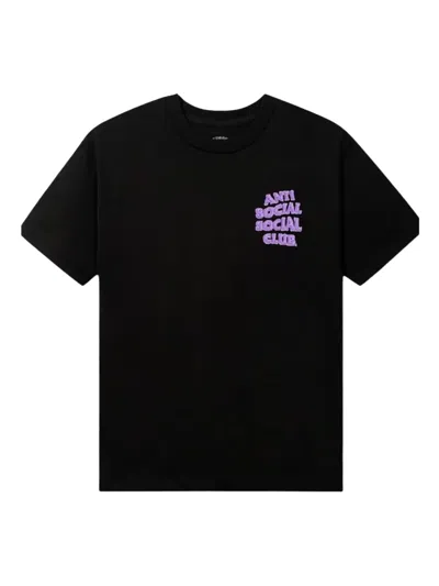 Anti Social Social Club Anthropomorphic T-shirt In Black
