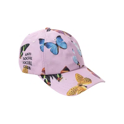 Pre-owned Anti Social Social Club Ashton Cap 'pink'