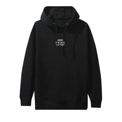Pre-owned Anti Social Social Club Bad Times Hoodie 'black' | Men's Size L