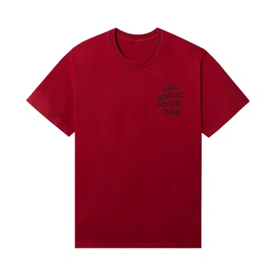 Pre-owned Anti Social Social Club Basket Rack 3m Tee 'red' | Men's Size Xl
