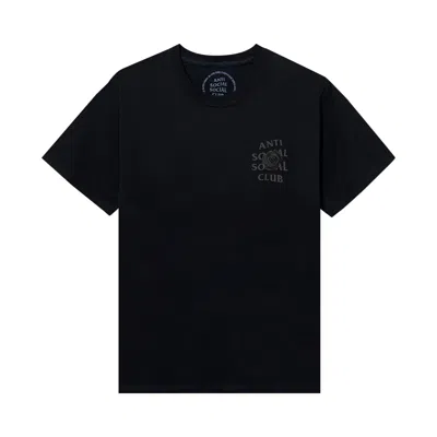 Pre-owned Anti Social Social Club Bat Emoji F&f Tee 'royal Black' | Men's Size M