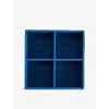 Anti Social Social Club Mind Games Silicone Ice Tray Blue In Blue